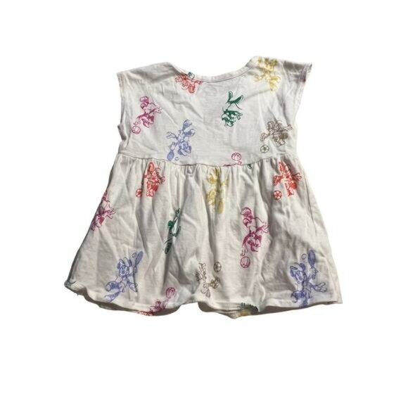 BabyGAP Disney Top Girls Size 3 Minnie Mouse graphic Sports Pullover - Picture 2 of 5